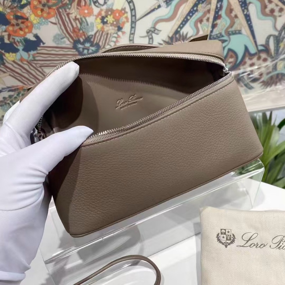 Loro Piana Elephant Grey Handbag - Picture 5 of 5